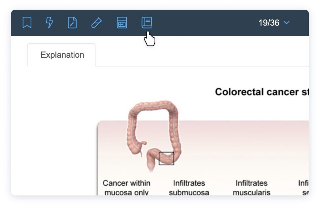 USMLE® Product Feature: My Notebook - Explanation