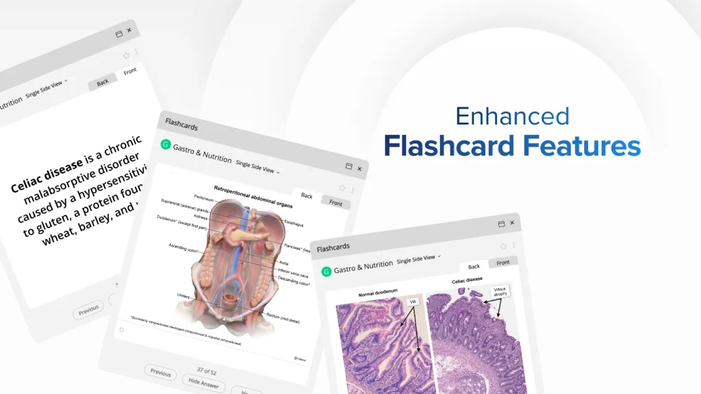 Get Started with our new USMLE flashcard enhancements