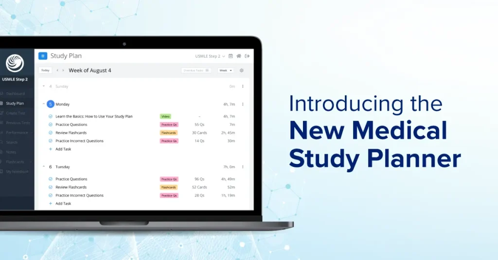 Introducing the UWorld Medical Study Planner