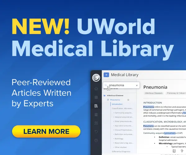 New UWorld Medical Library